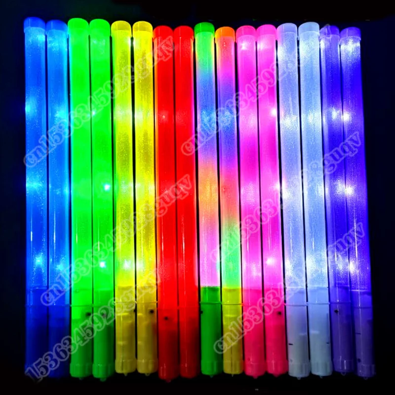 Cotton Candy Cone - 10/60 Pcs Flashing Glow Sticks Neon