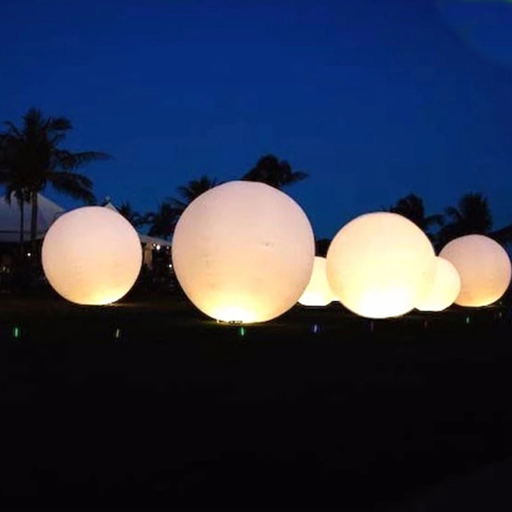 Led Balloon Light - Colorful Giant Inflatable Pvc Ball With