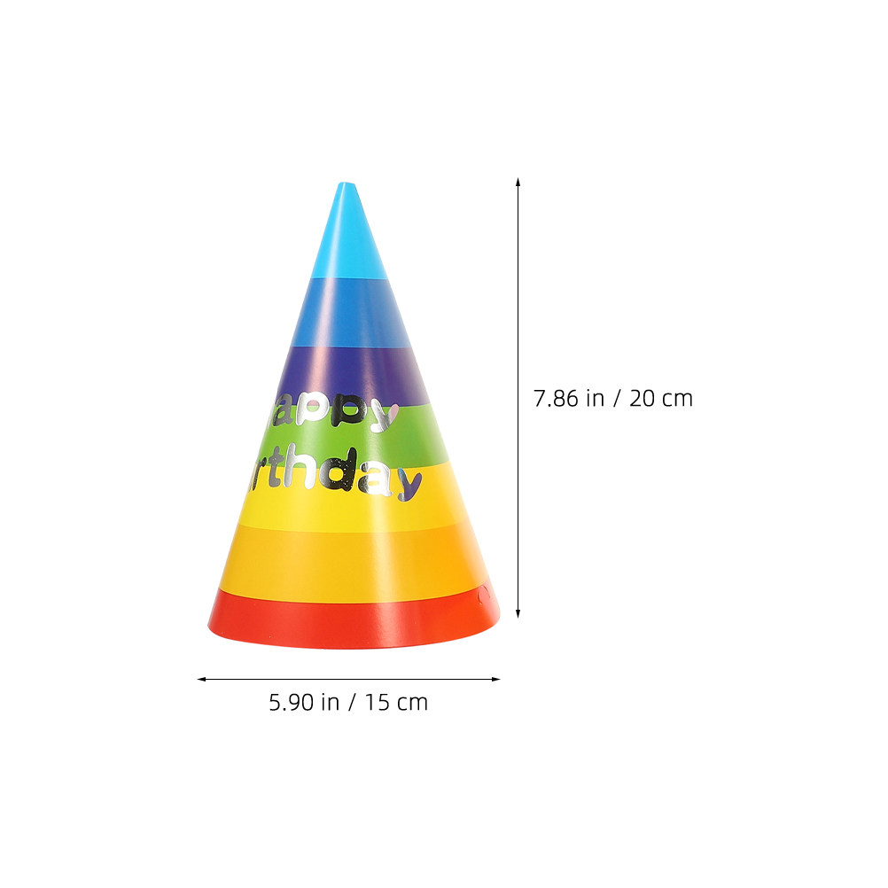 36Pcs Colorful Birthday Party  - огляд і ціна Party Hat Cone