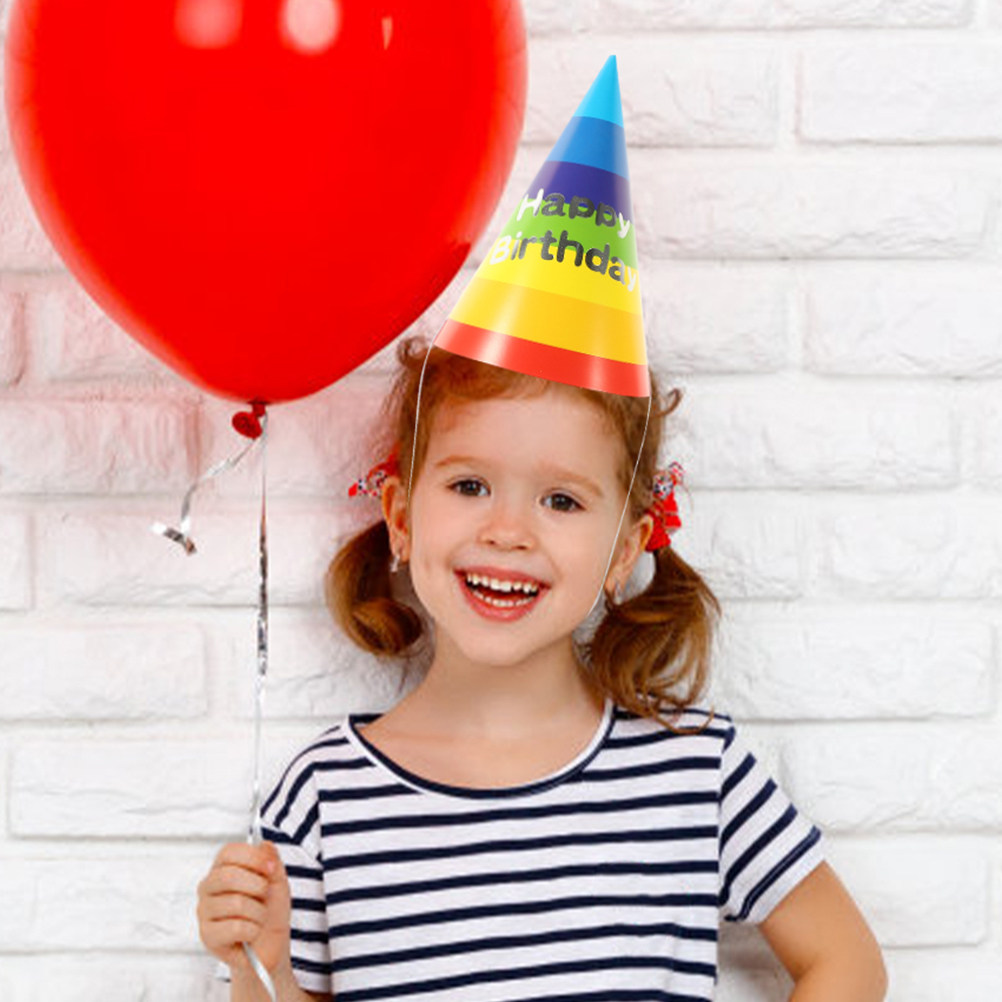 36Pcs Colorful Birthday Party  - огляд і ціна Party Hat Cone
