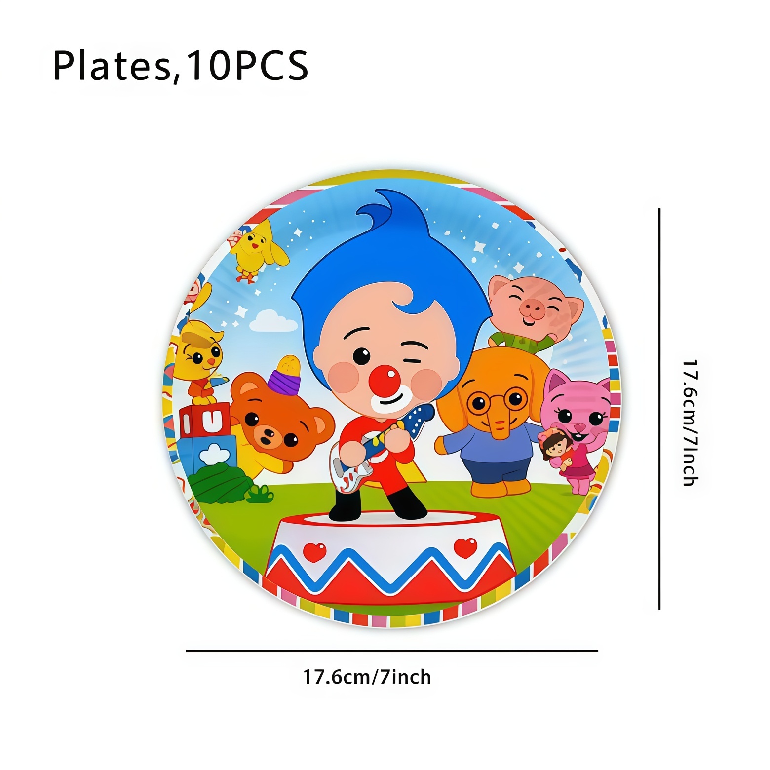 Cartoon Circus Theme Disposabl - огляд і ціна Table Cloth Disposable