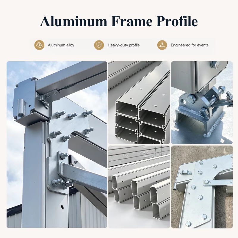 Customizable Outdoor Aluminum  - огляд і ціна Event & Party Supply Photos