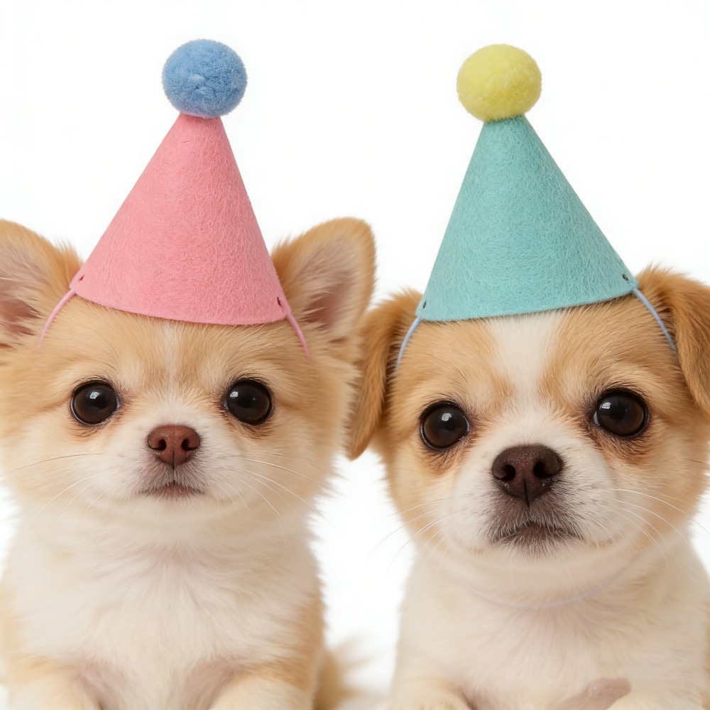 3/6pcs Pet Party Hat Colorful  - огляд і ціна Party Hat Cone