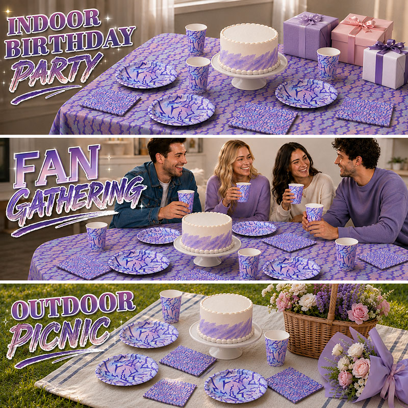 Anime Cosplay Gathering Suppli - огляд і ціна Table Cloth Disposable