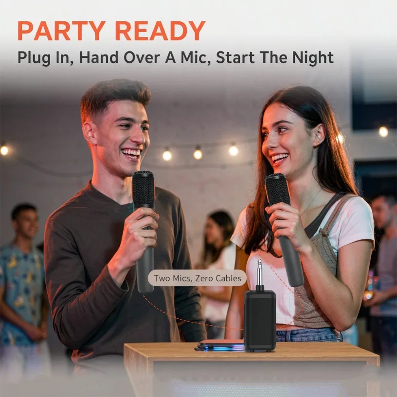 Wireless Microphone Dual Handh - огляд і ціна Event & Party Supply Photos