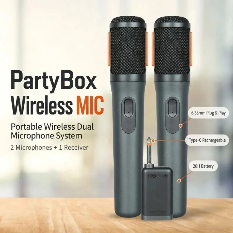 Wireless Microphone Dual Handh - огляд і ціна Event & Party Supply Photos