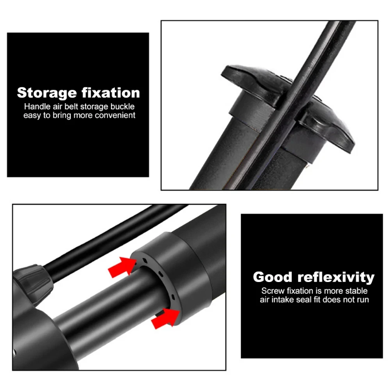 Bicycle Air Pump Portable Ligh - огляд і ціна Balloon Pump Hand