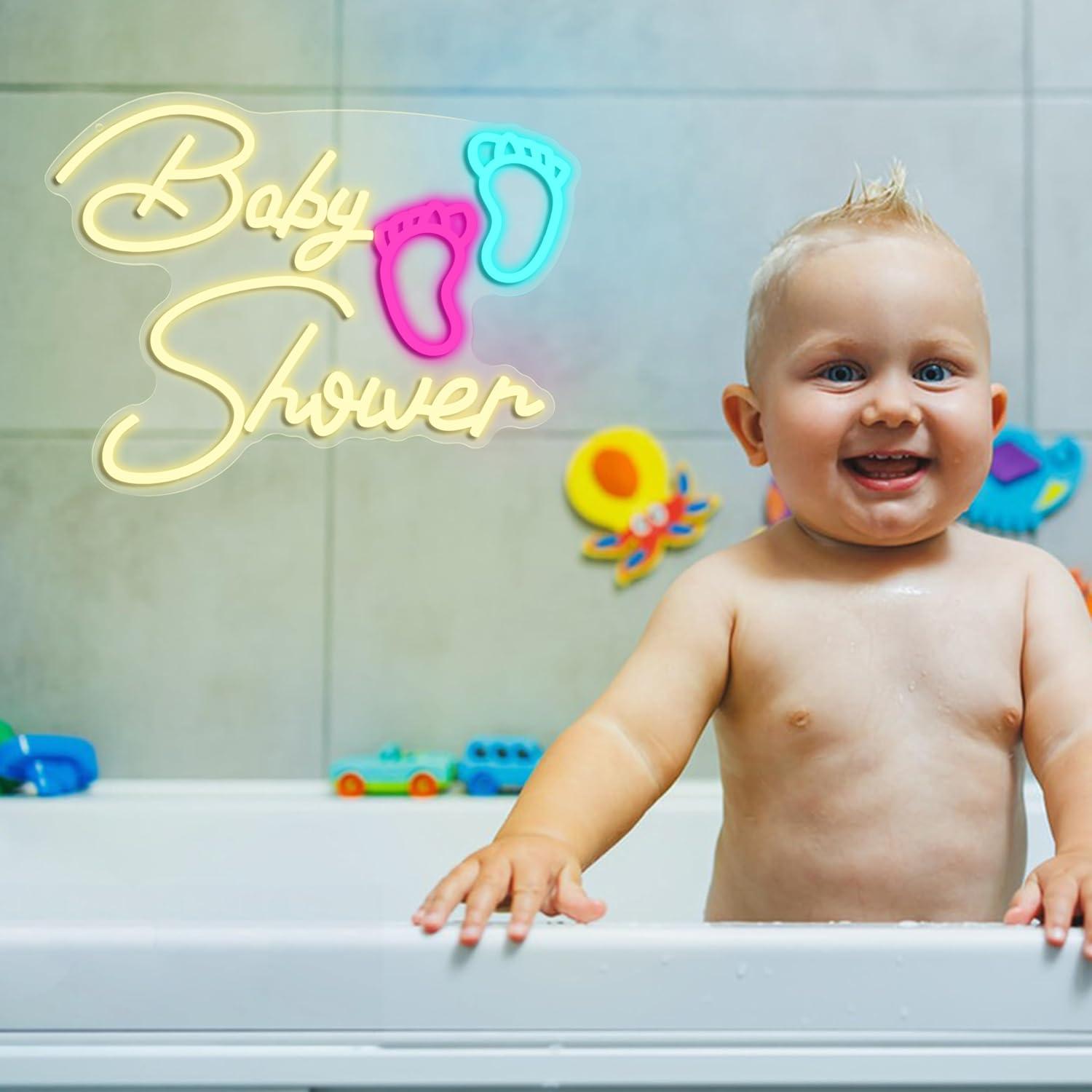 Baby Shower Neon Sign Oh Baby  - огляд і ціна Neon Sign Party