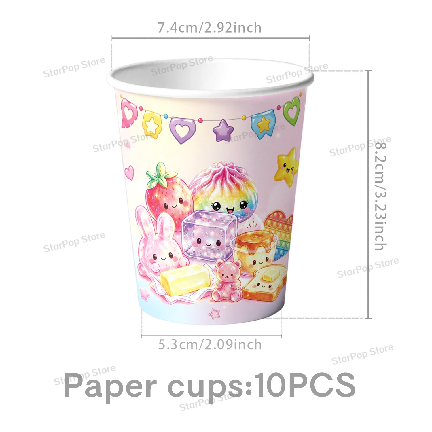 Squishy Dumpling Birthday Part - огляд і ціна Table Cloth Disposable