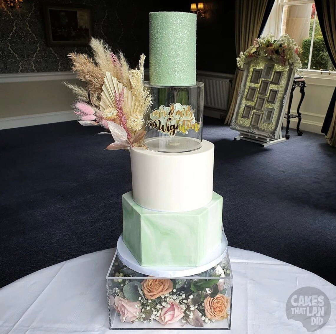 Round Clear Acrylic Wedding Ca - огляд і ціна Cupcake Stand Tier