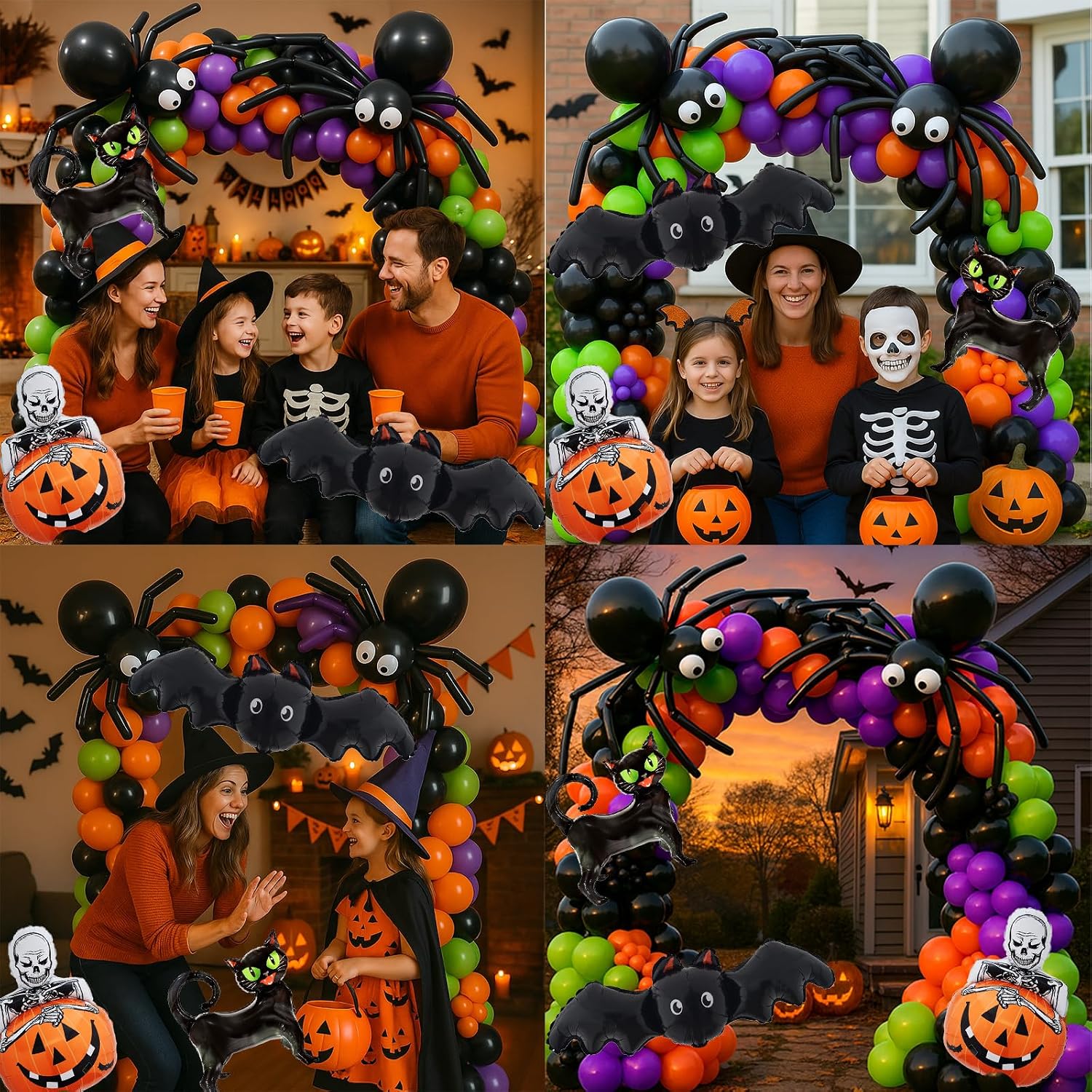173pcs Halloween Balloon Garla - огляд і ціна Balloon Arch Kit