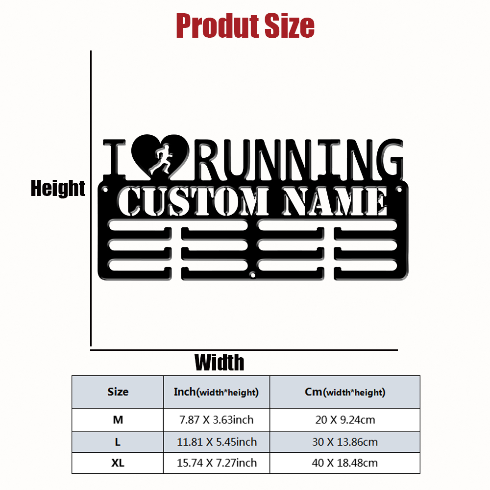 Custom I Love Running Metal Me - огляд і ціна Eve Party