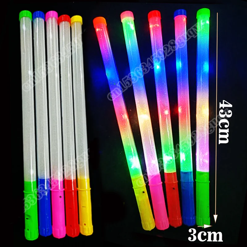 10/60 Pcs Flashing Glow Sticks - огляд і ціна Cotton Candy Cone