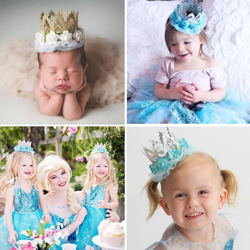 1st Birthday Crown Hat Flower  - огляд і ціна Party Hat Cone