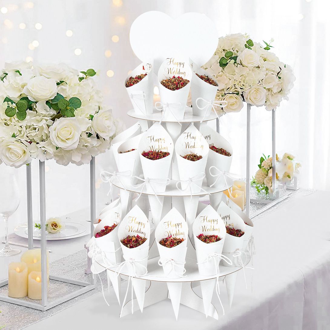 Wedding Confetti Cones Holder  - огляд і ціна Cotton Candy Cone